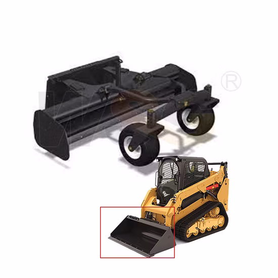 Accessoires de chargeuse compacte Lame de déneigement hydraulique pour chargeur