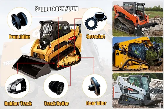 Skid Loader Attachments Hydraulic Snow Removing Blade for Loader