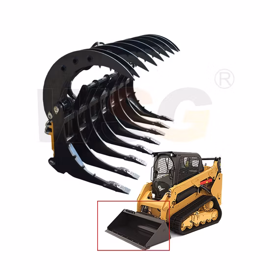 Skid Loader Attachments Hydraulic Snow Removing Blade for Loader