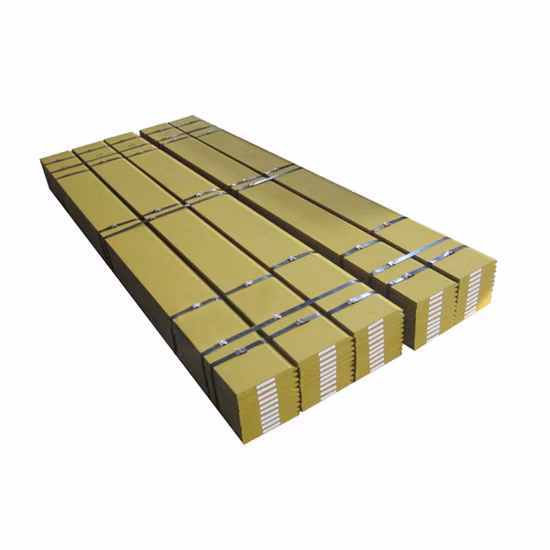 La lame de niveleuse 4t6511 partie le bord de coupe du bulldozer