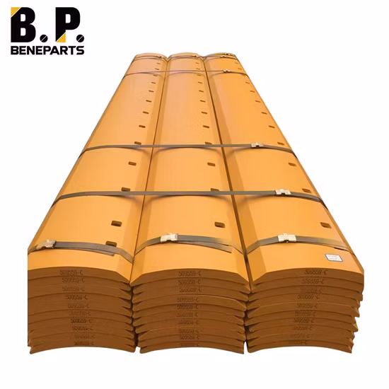 Lame de niveleuse en acier à haute teneur en carbone 9W2341 de l'industrie minière en Chine